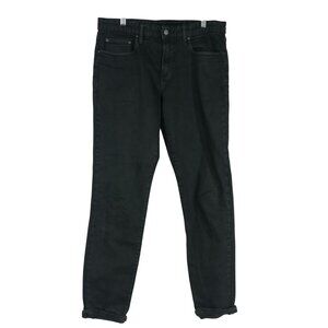 BONOBOS - MEN'S 32 X 32 - GRAY COTTON BLEND SLIM TAPER JEANS